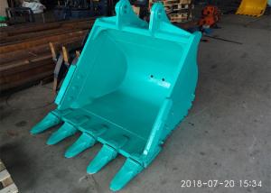 Cubeta da rocha da máquina escavadora do OEM placa de reforço de duas camadas