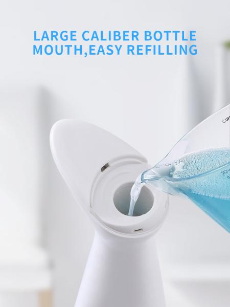 2kg Refillable Touch Free 200ml Electric Hand Sanitizer Dispenser Foam Soap For Hotel