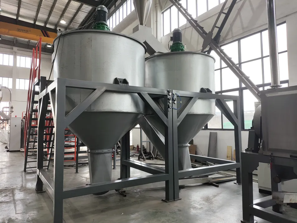 High Capacity Automatic PET Recycling System Plastic Bottle Recycling Machine