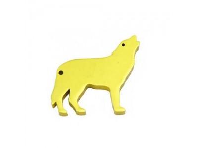 Animal Aluminum Wild Boar Keychain Cheap promotion gift, anodized color Saxophone shape keychain bottle opener
