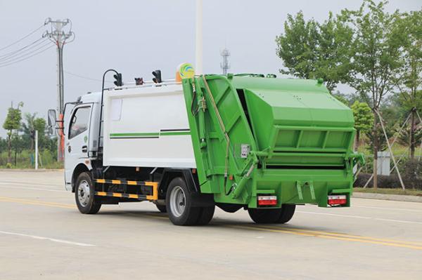 Brand New Cheap Price 6ton Compressed Garbage Truck Garbage Compactor Truck Body
