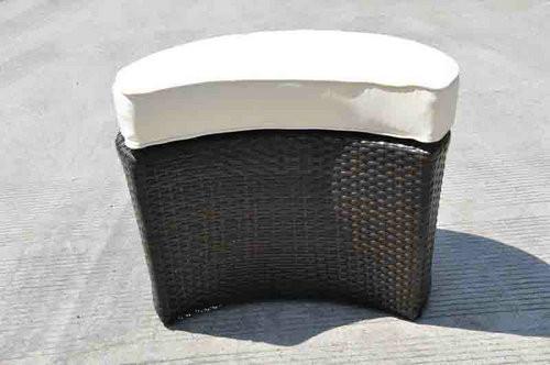 Waterproof Hotel Outdoor Rattan Sofa Set With Four Seat Couch