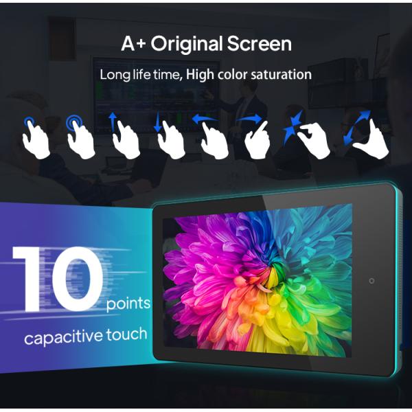 10.1 Inch RK3288 Android Meeting Room Tablet with POE NFC and LED Light Bar