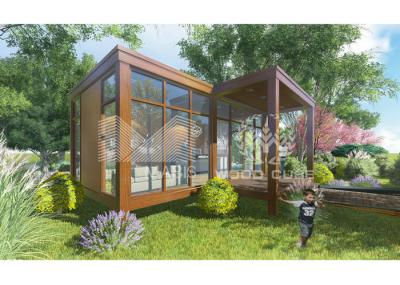 Modern Design Prefab Tiny House Light Steel Frame Resort Reception Lobby