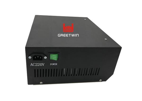 80W High Power Four Band Cell Phone Signal Jammer With 20 to 100m Jamming Meters