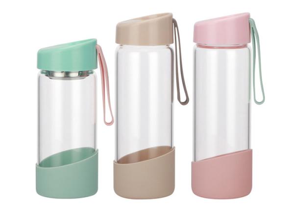 Custom Sports Empty Glass Jars Silicone Material Sleeve Eco - Friendly