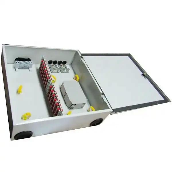 Wall Mount ODF Fiber Optic Distribution Cabinet , Optical Fiber Distribution Frame IP68