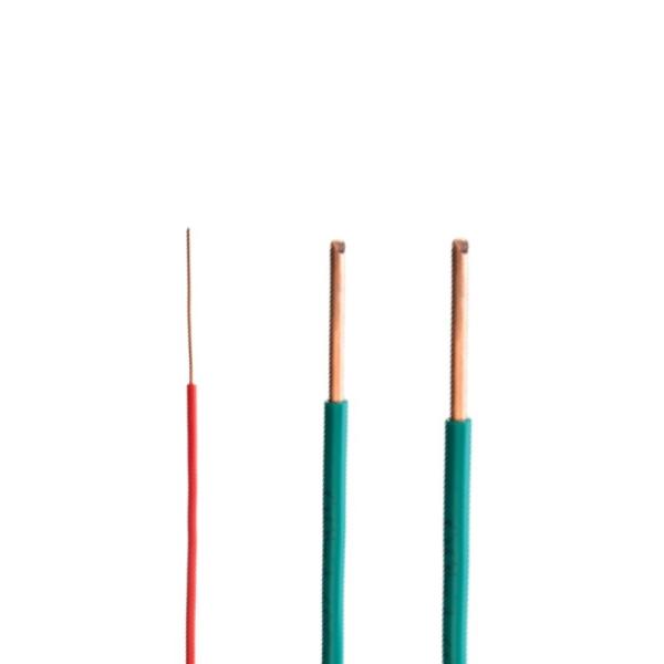 100% Pure Solid Copper Wire Electrical Power Cable Industrial Grade BV/BVR Standard H07v U 1x4 mm Sq for House Building