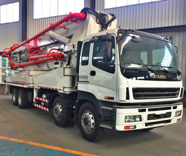 38m 42m 48m Cement truck/ Concrete truck , Concrete pump truck , ISUZU Truck mounted pump