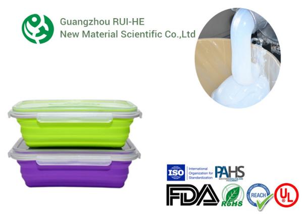 Neutral Odor Platinum Cure Silicone Rubber , Eating Tools Non Toxic Silicone Rubber
