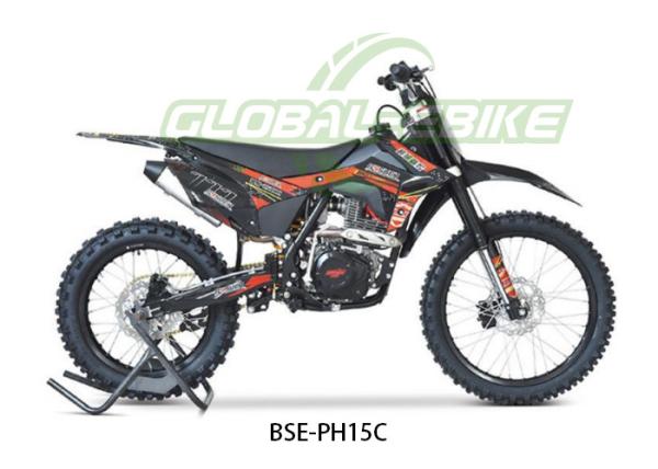 BSE-PH15C Motocicleta de 330 mm de largura com motor TY249 e depósito de combustível de 6,5 litros