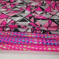 polyester 100 260t 75dx75d tissé par tissu imprimé par sublimation du pongé 90gsm