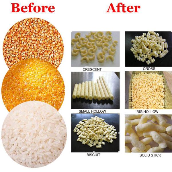 Ligne de traitement des machines d'extrusion de céréales de petit-déjeuner en acier inoxydable