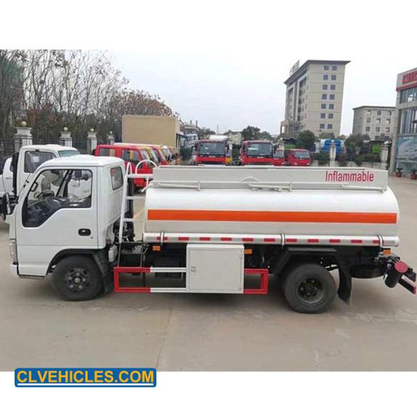 ISUZU Fuel Tanker Truck  With Hose Reel And Rollover Protection System