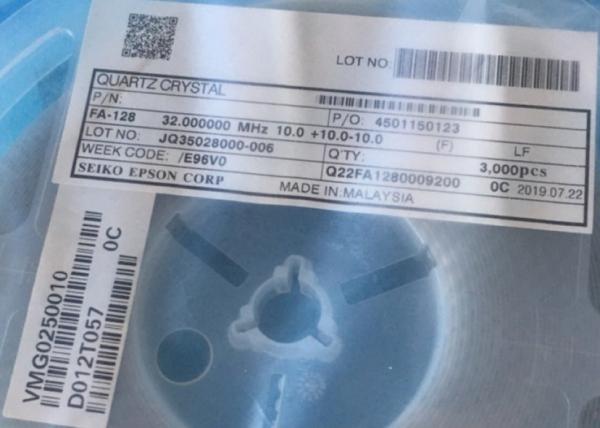 SMD SMT Termination Type Electronic Integrated Circuits Epson Timing FA-128 32.000000 MHz