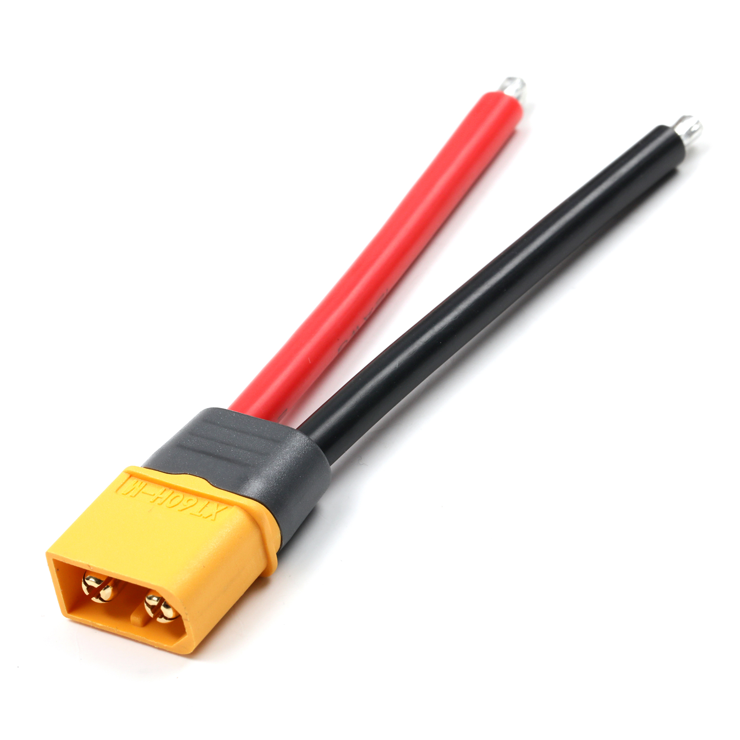 XT60H-M 12AWG Silicone Power Cable Assembly for High-Current Applications