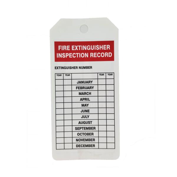 Огнетушитель Pvc H14.605 Cardstock маркирует пластиковый hangtag