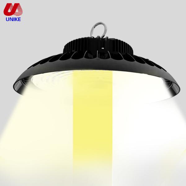 170lm/w ip65 Die casting aluminum and PC lens housing lighting warehouse 100w 150 watt 200 200w ZIGBEE ufo led high bay