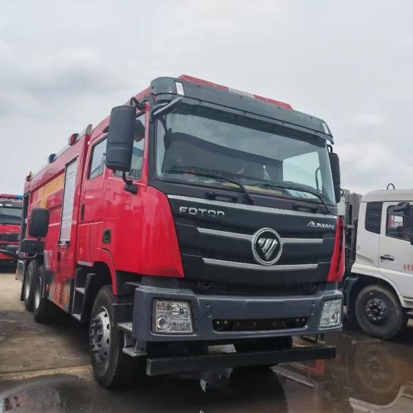 Foton Auman Foam Fire Department Rescue Truck 6x4 Customization