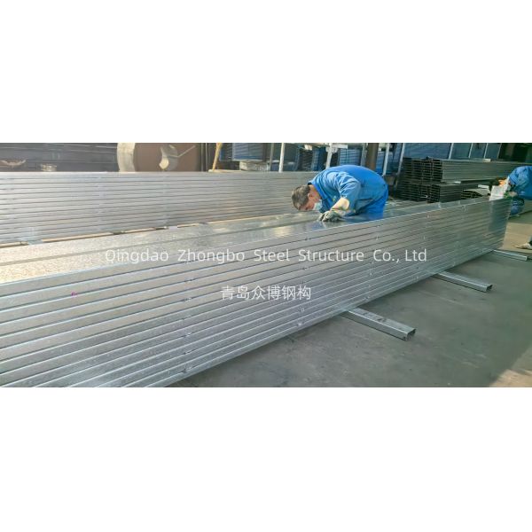 Cold Rolled Structural Section C Z Shape Purlin Steel Structural Material