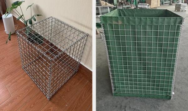 CS Zinc-plated military explosion-proof cage wall, buckle-type sandbag net explosion-proof barrier explosion-proof isola