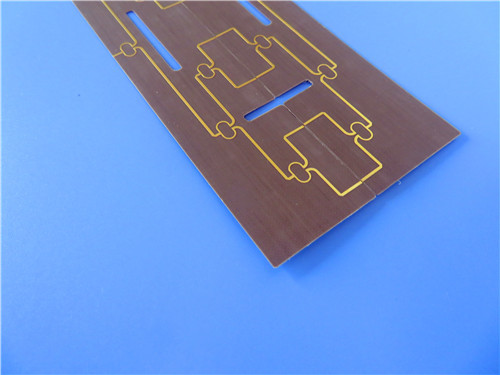 2-Layer F4BTMS300 PCB 5mil High Frequency Substrate ENIG Finish