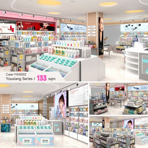 133Sqm Cosmetic Ka Furniture Shop Fixtures And Fittings Custom