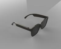 lunettes de soleil audio de 15m AptX A2DP TR90 Bluetooth Micphone à l'intérieur de réponse rapide