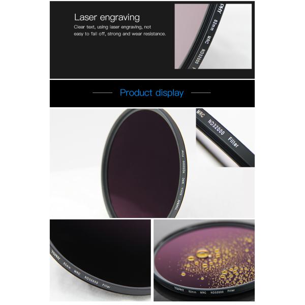 Landscape Photography Natural Night Filter Lower Color Cast For Photographer ND32000X 15 Stops