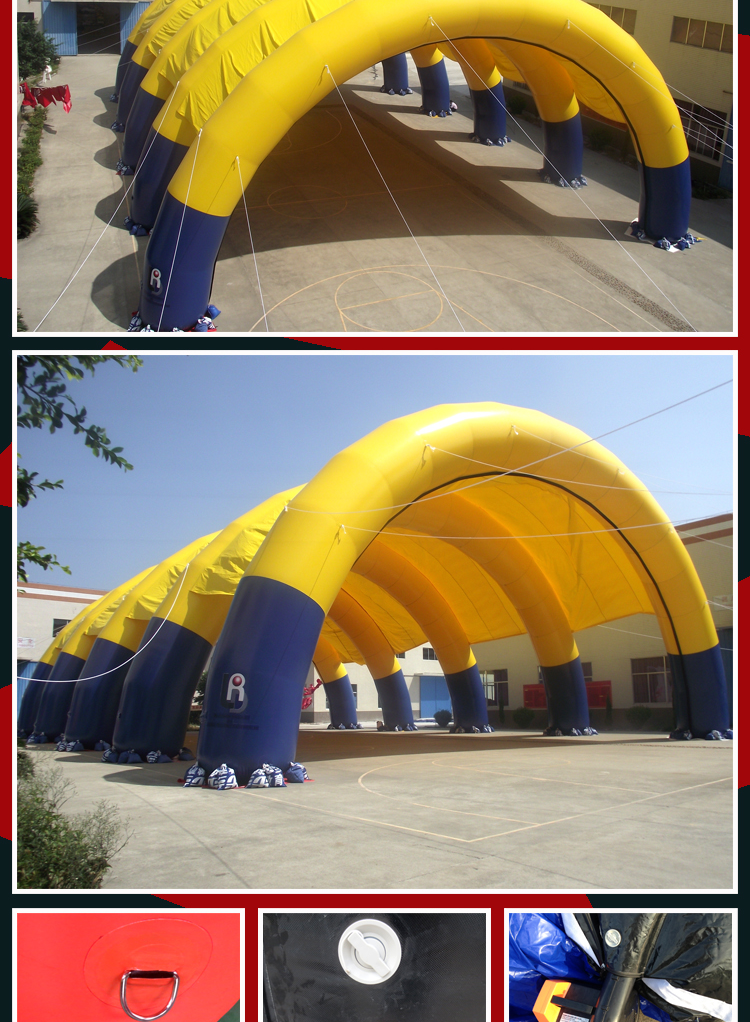 Portable Customizable Inflatable Advertising Tent for Car Promotion Event Wedding Outdoor Brand Display