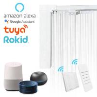 Moteur intelligent Alexa Home Assistant Control de rideau en système à télécommande de draperie de WiFi