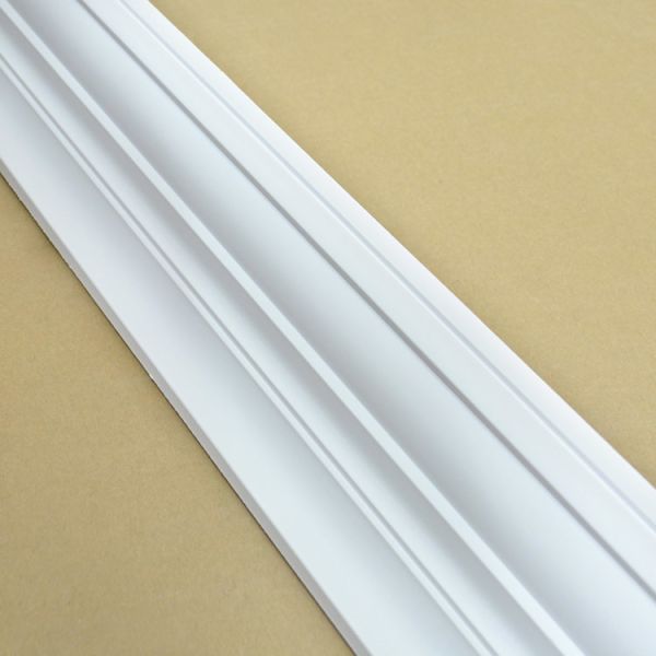 GC-83032 108mm Dropshipping Anti Cracking Pre-Primed Plain Polyurethane Foam Pu Cornices