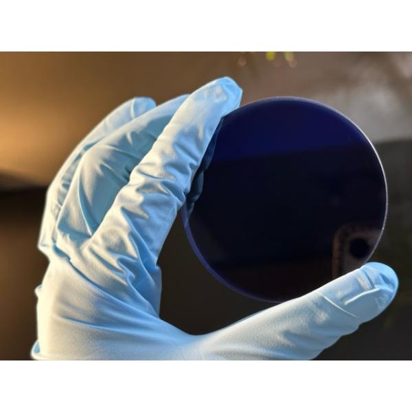 Случай дозора объектива Windows стекла сапфира ювелирных изделий Кристл драгоценной камня голубой