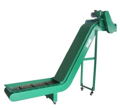 Stainless Steel Scrap Material Hinged Belt Chip Conveyor For Food Processing