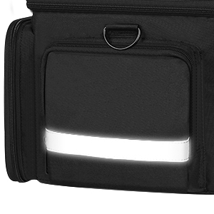 Medical Bag, Medical Equipment Bag, Adjustable Divider, Nonslip Bottom, Removable Shoulder Strap, Water-Resist