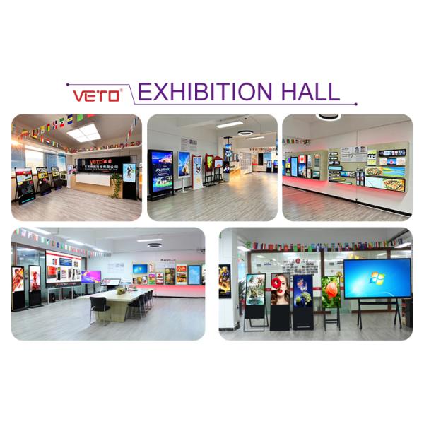 VETO Customisizd Размер 4K растянутый полный LCD дисплей Ультра тонкая панель для розничных магазинов