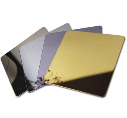 Luxury Grade Polished Stainless Steel Plate With Reflective Surface For Architecture Design
