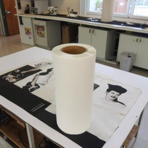 Matte High Quality DTF Pet Film 60CM 24''*328ft Hot Peel DTF Transfer Pet Film Double-Sided for Easy Peel for USA Warehouse