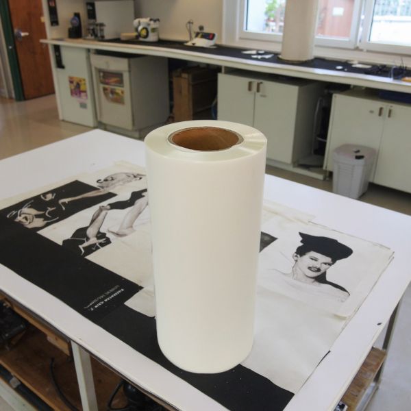 Matte High Quality DTF Pet Film 60CM 24''*328ft Hot Peel DTF Transfer Pet Film Double-Sided for Easy Peel for USA Warehouse