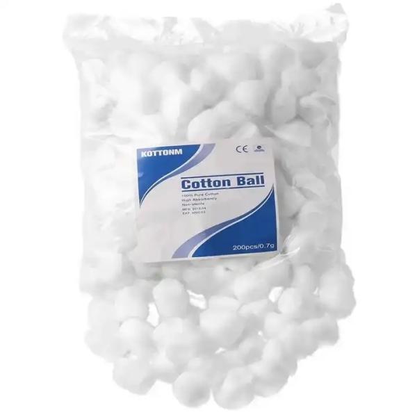 OEM Wholesale Medical  Dental Disposable Cotton Balls 100% Pure Cotton, CE-Certified Small Size Bulk Supply