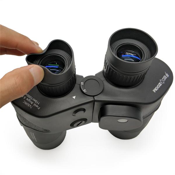 Internal Rangefinder Military 7x50 Binoculars For Hunting , Night Vision Binoculars