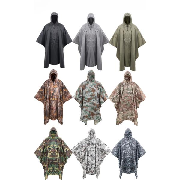 PVC Coating Reflective Safety Raincoat Fluorescent High Vis Raincoat Waterproof