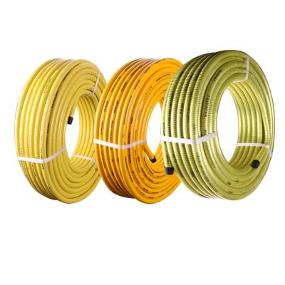 SS304 PVC Water Heater Gas Hose 1/2 DN13 Good Shock Resistance