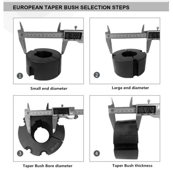 Изготовленный на заказ поли шкив Sheave разделения литого железа шкива ременной передачи v