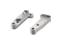 Perforación CNC de piezas de aluminio extrudidas de aleación de acero barricas de alimentación lateral de arena