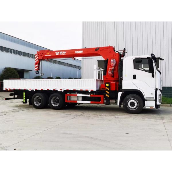 High Operating Efficiency 12 Ton 16 Ton Telescopic Folding Boom Truck Mounted Crane