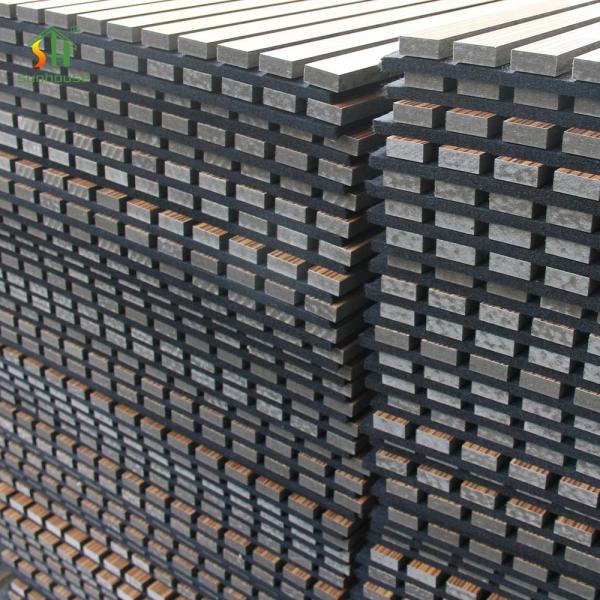 Высококачественная акустическая панель Диффузионная стенка звукоизоляция Лесные волокна звукозащитные стенки