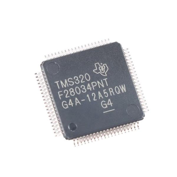TMS320F28034PNT LQFP-80 128KB mémoire flash 32-bit puce microcontrôleur MCU est tout neuf et original