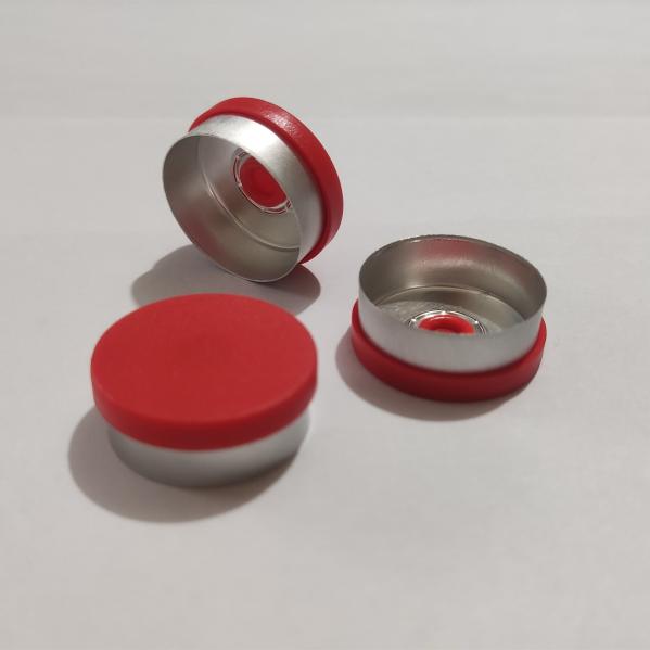 Tampa destacável de alumínio e plástico de 20 mm para garrafa de vidro