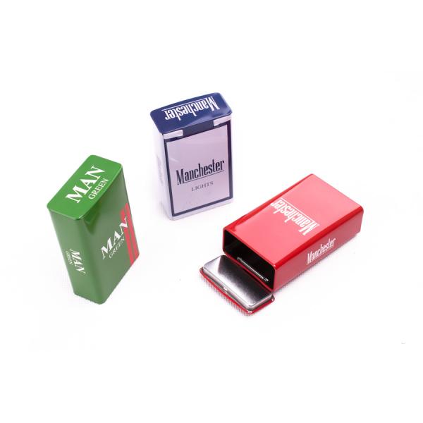 Custom Printed Small Rectangular Tin Box for Gift / Mint / Tea Biodegradable
